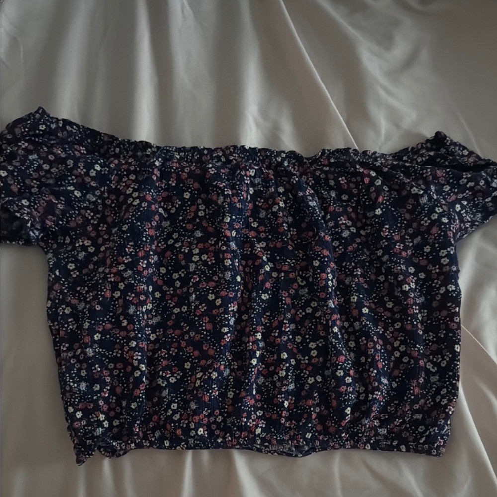 Floral Off-Shoulder Women's Top